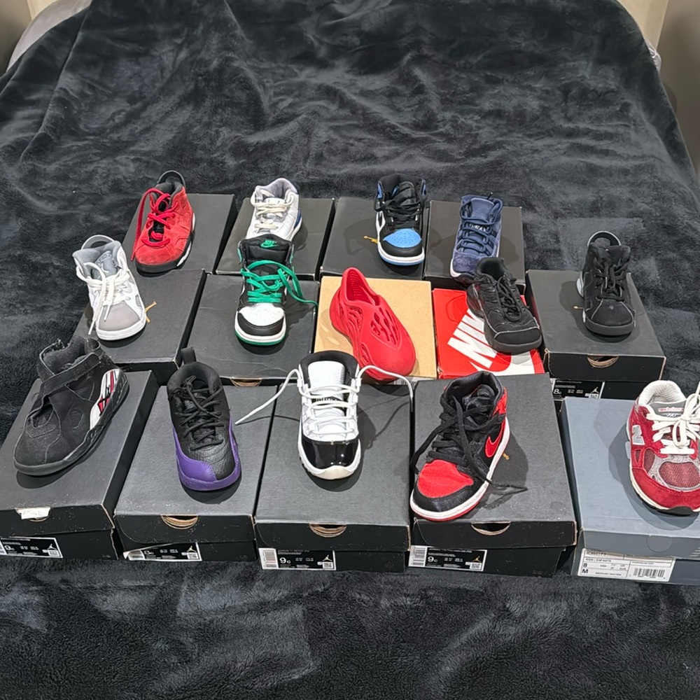 Toddler boy sneaker sizes from 8 to 9